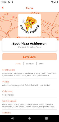 Best Pizza Ashington Screen 2