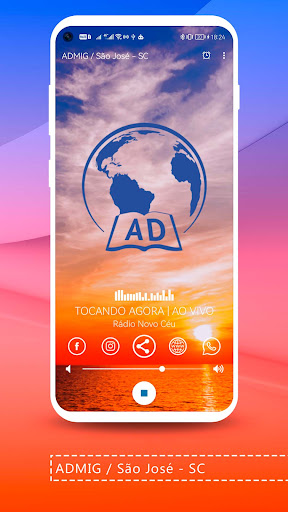 Rádio Novo Céu Screen 2