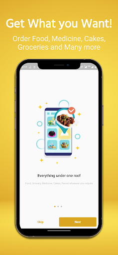 Android application Deliver Now screenshort