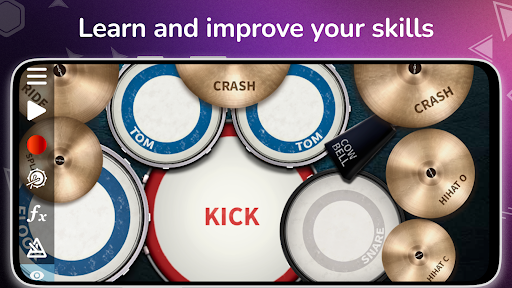 Drum Solo Studio: drums set - Music & Audio - apps