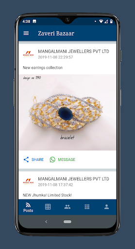 Zaveri Bazaar - Buyer app Screen 2