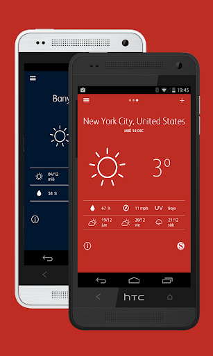 Meteo Alarm Screen 3