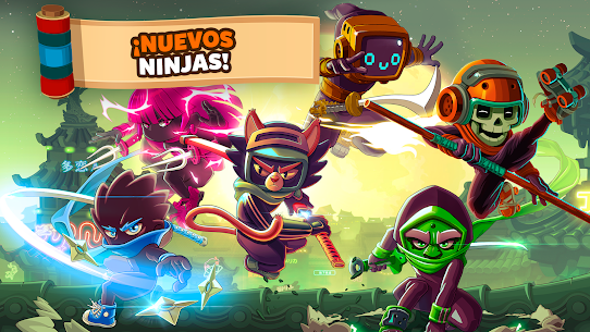 Ninja Dash – Ronin Jump RPG APK MOD 3