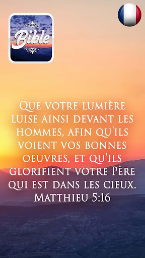 Android application Bible Darby en français screenshort