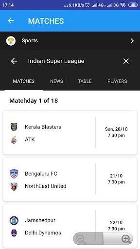 Super League 2023 Live Match Screen 3