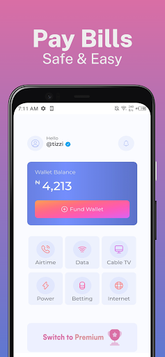 Android application YagaPay - Pay Bills screenshort