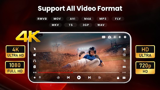 HD Video Player All Formats MOD APK (Premium Unlocked) 1