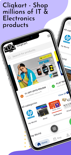 Android application Cliqkart screenshort
