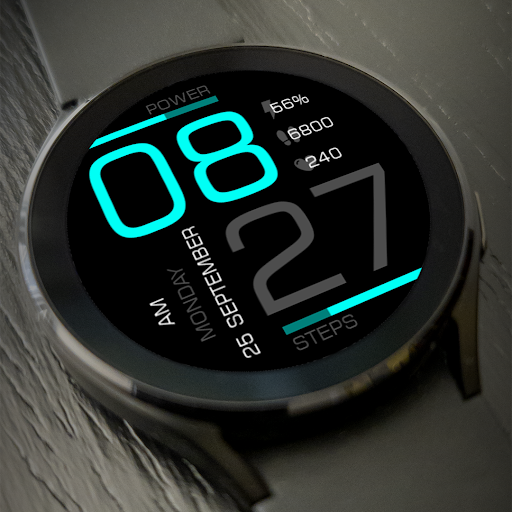 Key073 Digital Watch Face Screen 2