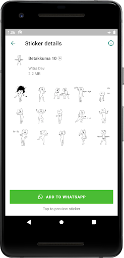 Animated Betakkuma WASticker