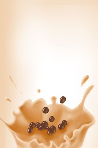 Kawaii Milk Tea Wallpaper