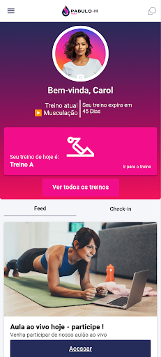 Android application Pabulo Hilário Ass. Esportiva screenshort