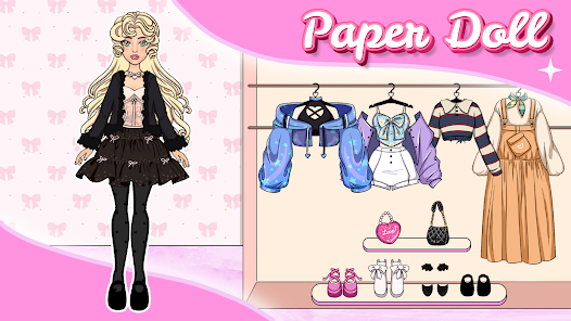 Fashion Paper Doll: Dress Up 1.5 APK + Modificación (Unlimited money) para Android