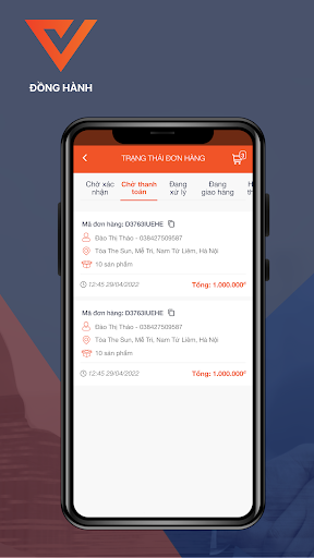 Đồng Hành - Vconnex Partner Screen 3