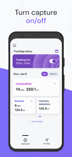 Screenshot of Cardata Mobile