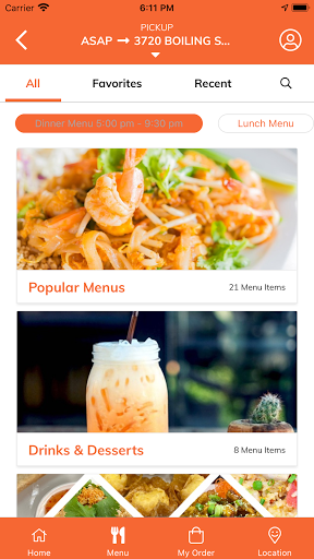 Thai Yall Screen 3