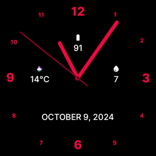 Minimalistic Style Watch Face screenshot 4
