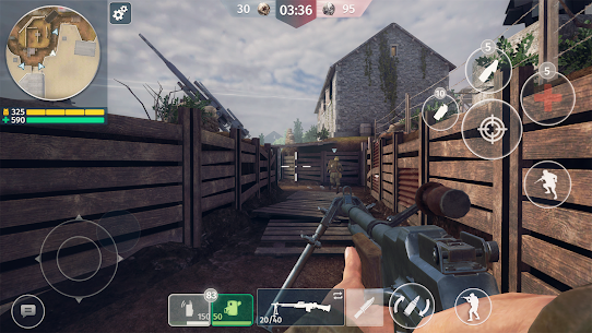 World War 2 – Battle Combat (FPS Games) Mod Apk app for Android 5