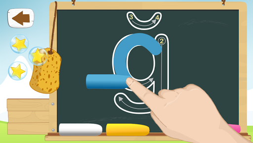 Android application Harfleri izleme screenshort