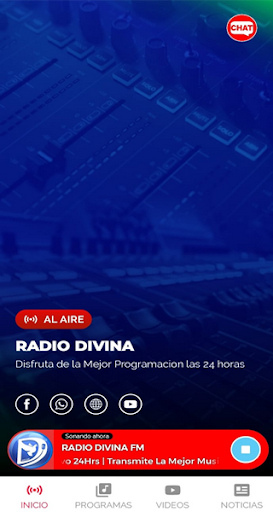 Android application Radio Divina screenshort