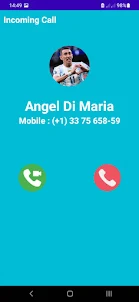 Angel Di Maria Video Call Fake