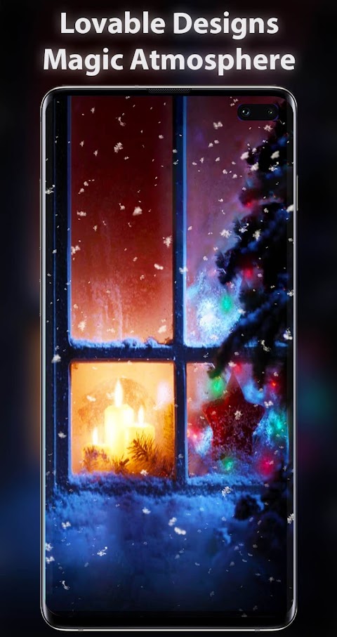 クリスマスのアニメーションの背景のおすすめ画像3