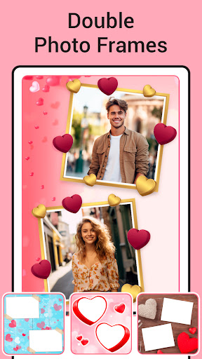 Photo frame app, collage maker screenshot