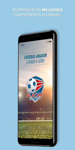 Android application Placar Esportivo screenshort