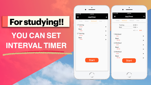 Studying timer: Pomodoro app 3