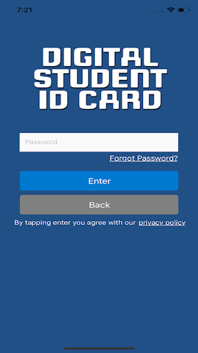 Digital Student ID Card Screen 3