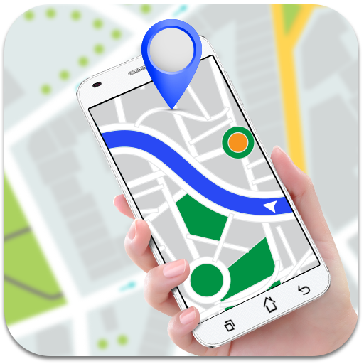 Mobile Number Tracker On Map  Icon