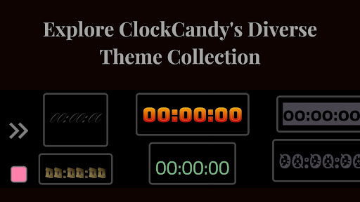Clock Counter Themes Screen 3
