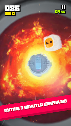 Fluffy Fall Android Oyunu Ekran Görüntüsü 3