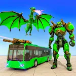 Cover Image of Download Multi Dragon Robot Bus Transfo  APK