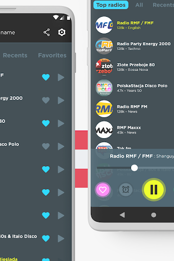 Radio Poland: Radio FM Screen 2