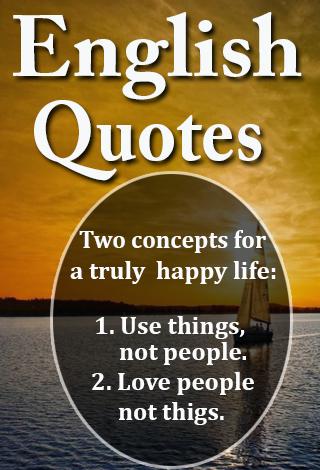 Android application English Quotes screenshort