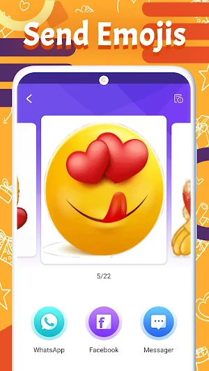 WAStickerApps Love Emoji GIF Stickers screenshot 4