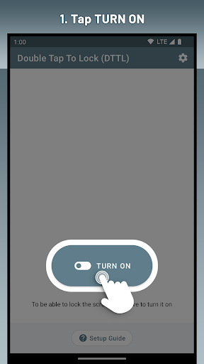Double Tap To Lock (DTTL) Screen 2