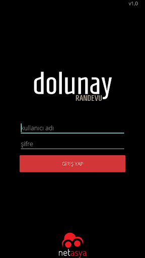 Android application Dolunay Randevu screenshort