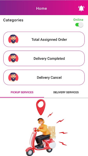 Delivery Partner Screen 2