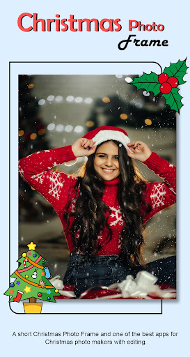 Android application Christmas Photo Editor screenshort