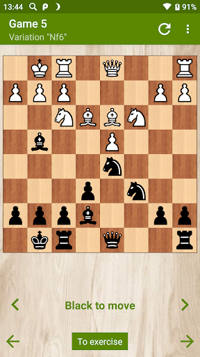 Screenshot of Chess - Scandinavian Defense