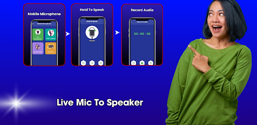 Mic to Bluetooth Speaker Live