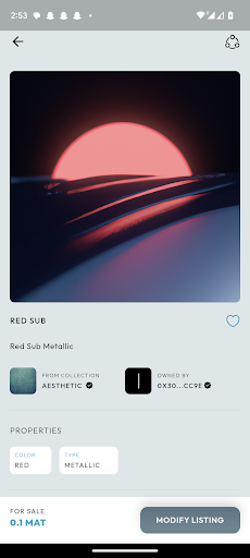 Android application TokArt screenshort