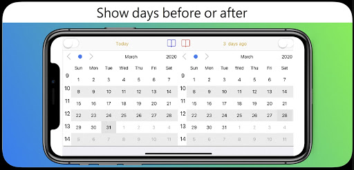 Dual Calendar - Day Counter Screen 2