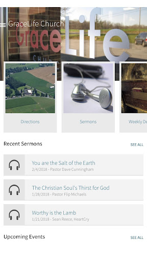 Android application GraceLife Church screenshort