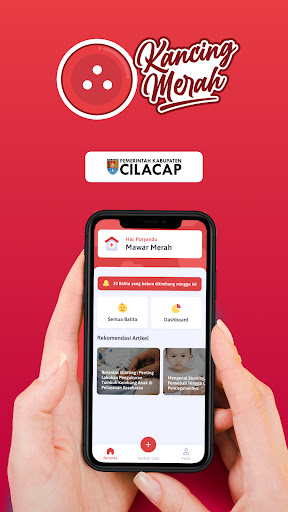 Android application Kancing Merah screenshort