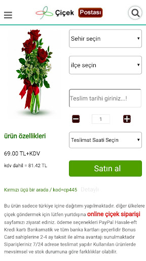 Çiçek Postası - Ekonomik Çiçek Screen 2