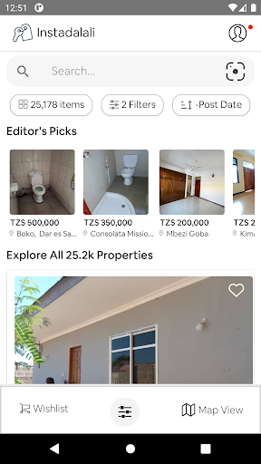 Android application Instadalali - Rent & Buy House screenshort