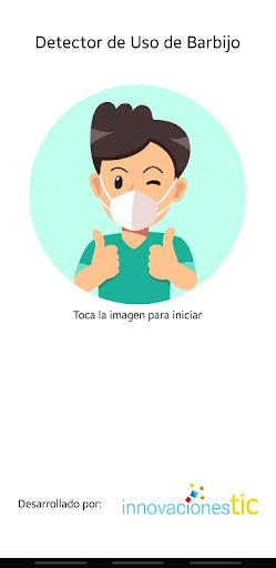 Android application Detector de Uso de Barbijo AI screenshort